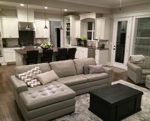 Interior design by Burgh Custom Homes