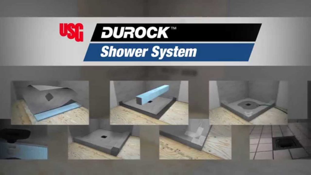 USG Durock Shower System